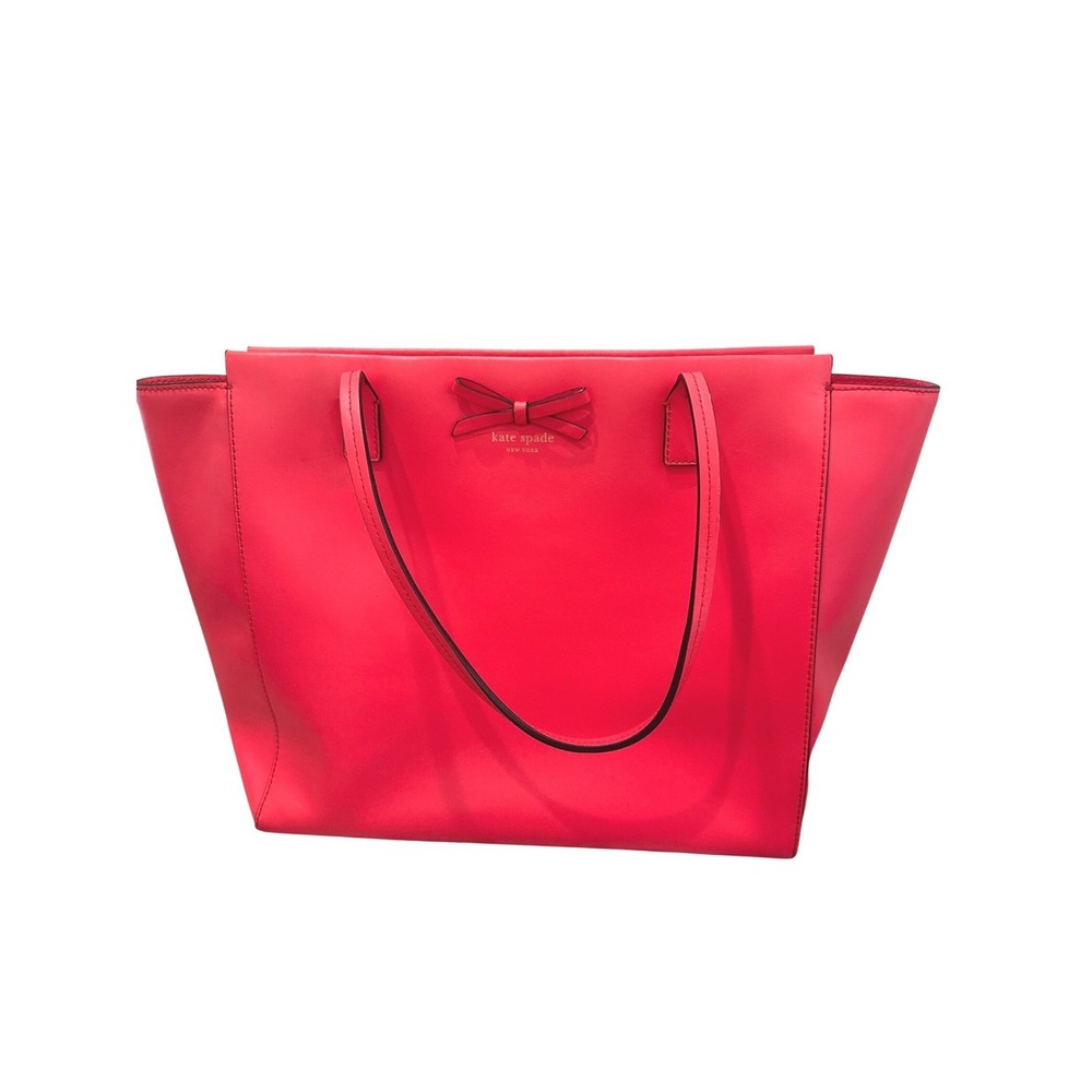 Kate Spade Sawyer Street Tori‎ Geranium Pink Smooth Tote Purse